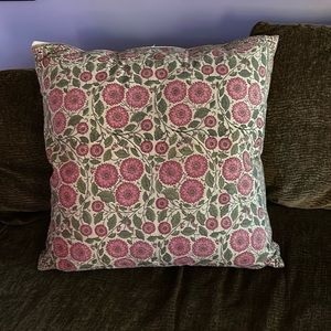Large square sit up pillow